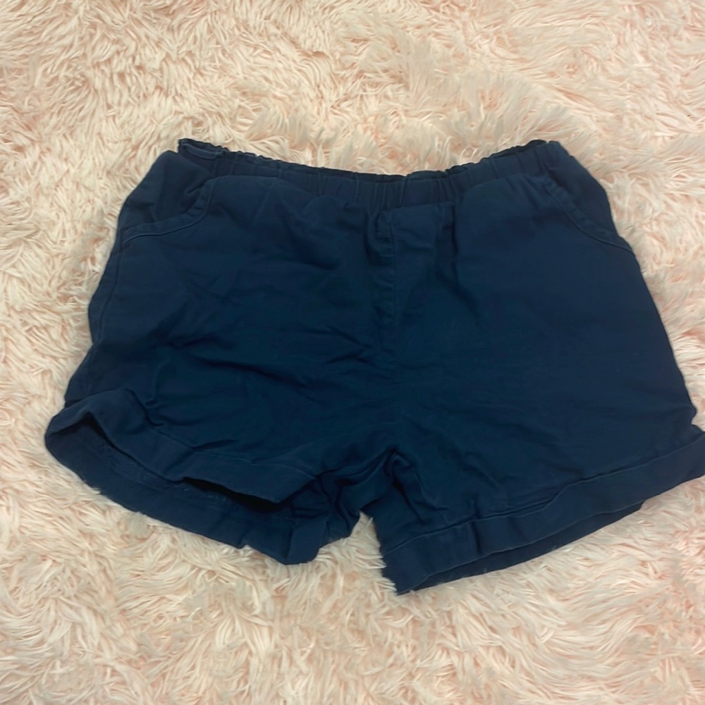 Navy blue shorts